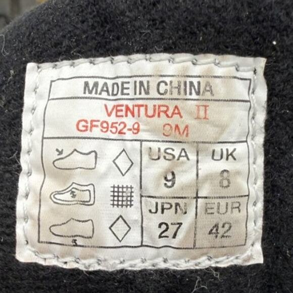 Men's Size 9 Ventura II White Black Athletic Spiked Golf Shoes GF952-9 9M Used - Picture 6 of 6